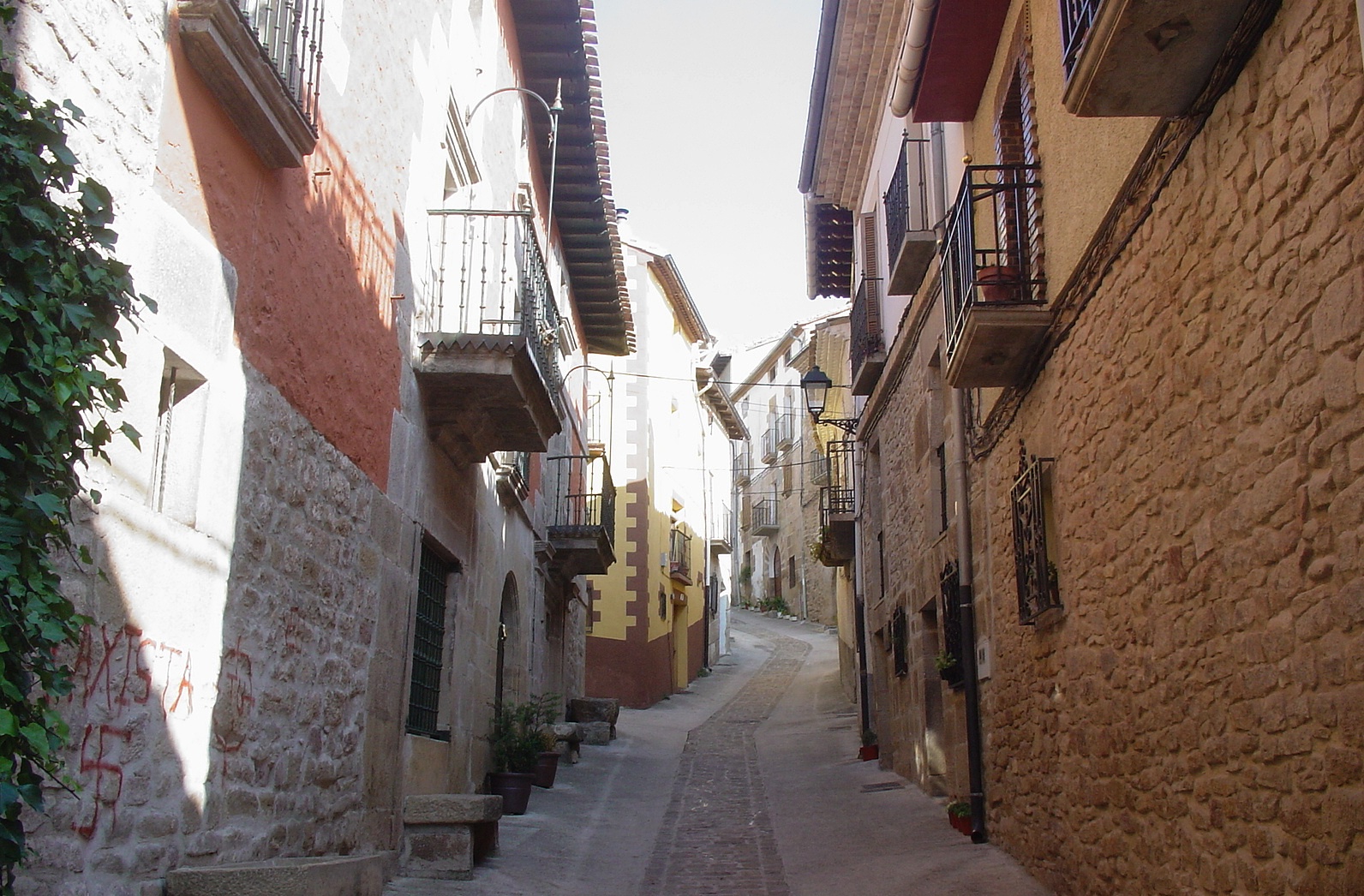 in den Straßen der hübschen Kleinstadt Lorca