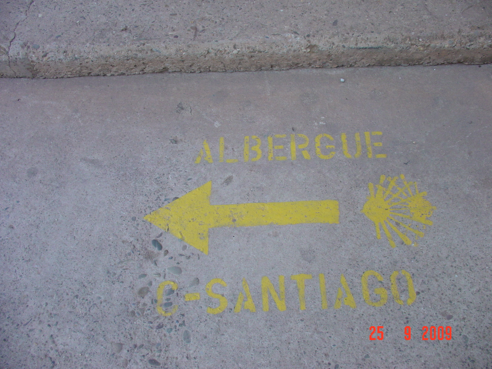 ab in die Albergo Camino-Santiago