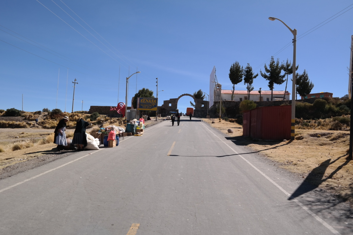 Grenze Peru/Bolivien